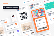 Evenline - Event Booking App UI Kit, an UI Kit Template by Unpixel Design (Thumbnail 5 of 6)