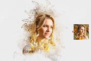 True Watercolor Photoshop Action, an Action Add-On by Photoshop Action (Thumbnail 7 of 11)