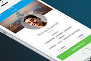 Place Tracker App, an iPhone Mockup by Made by Rheon (Thumbnail 5 of 5)