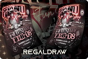 Stand Up Comedy Event Flyer, a Flyer Template by regalDRAW (Thumbnail 2 of 3)