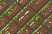 Pixel Presentation Template, a Presentation Template by BumbleGraph Studio (Thumbnail 3 of 4)