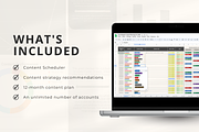 Google Sheet Content Calendar 2025, a Social Media Template by Marketello Studio (Thumbnail 3 of 6)