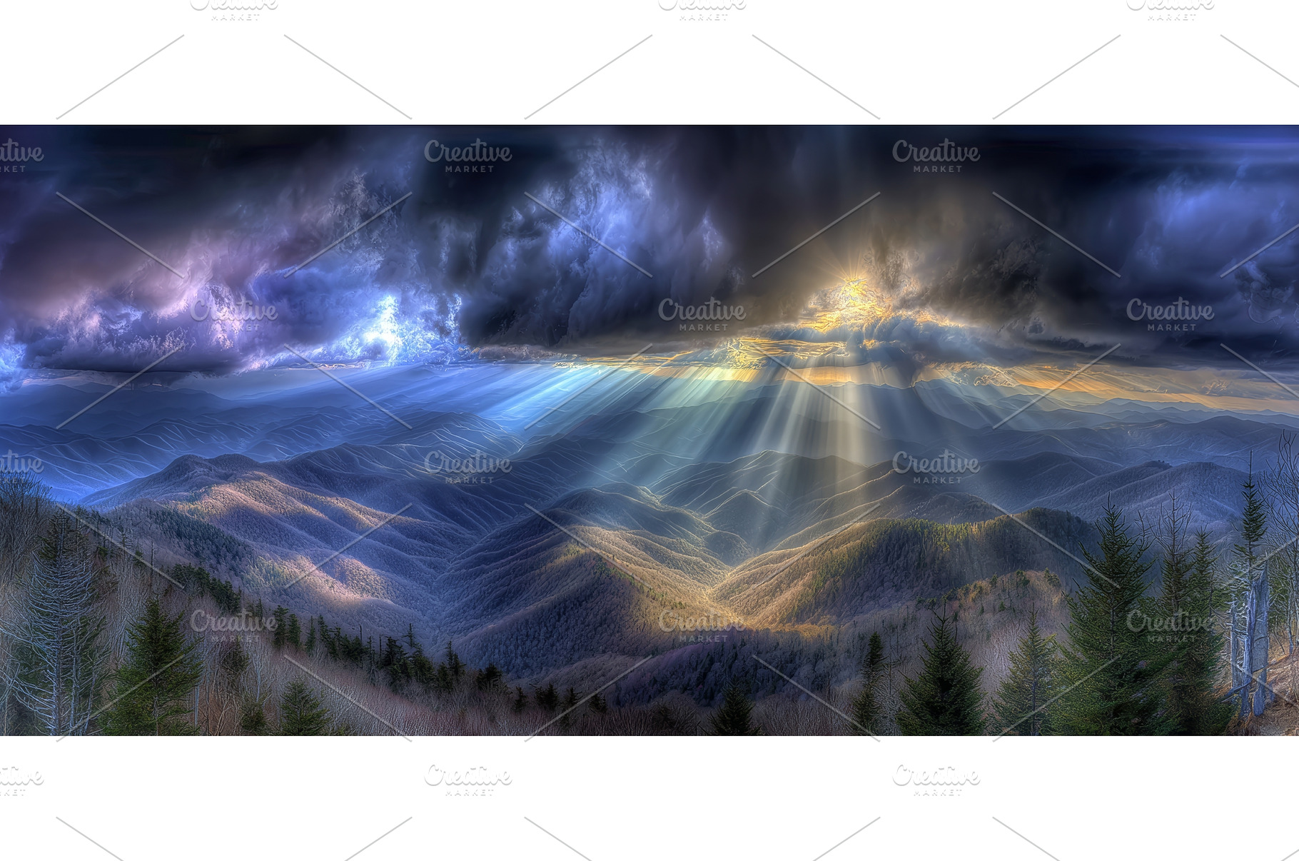 The Great Smoky Mountains National, a Background Photo by ZinetroN