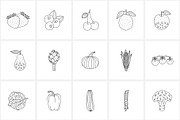 Farming & gardening line icon set, an Outline Icon by NatalieArtShop (Thumbnail 6 of 16)