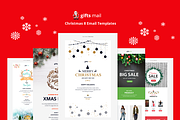 Gifts Email - 8 Christmas Templates, an Email Template by williamdavidoffmail (Thumbnail 1 of 9)