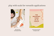 Abstract Organic Shapes & Outlines, a Decorative Illustration by Maggie Waller (Thumbnail 3 of 8)