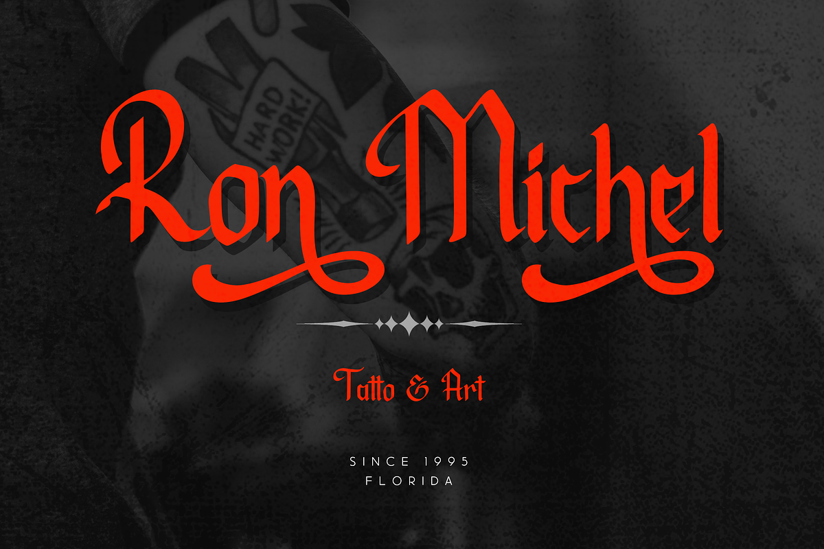 Empirelines, a Blackletter Font by Haksen (Photo 3 of 7)