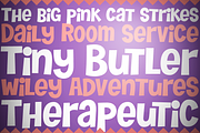 Tiny Butler, a Sans Serif Font by Pink Broccoli (Thumbnail 1 of 3)