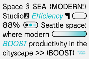 CS Cruise Modern Font