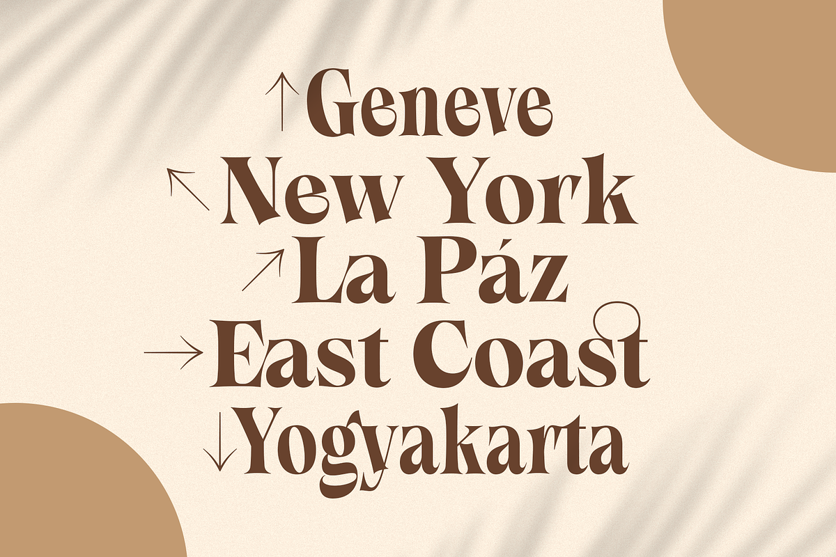 Callgest Display Font - 3 Styles, a Serif Font by Martype Co (Photo 6 of 14)