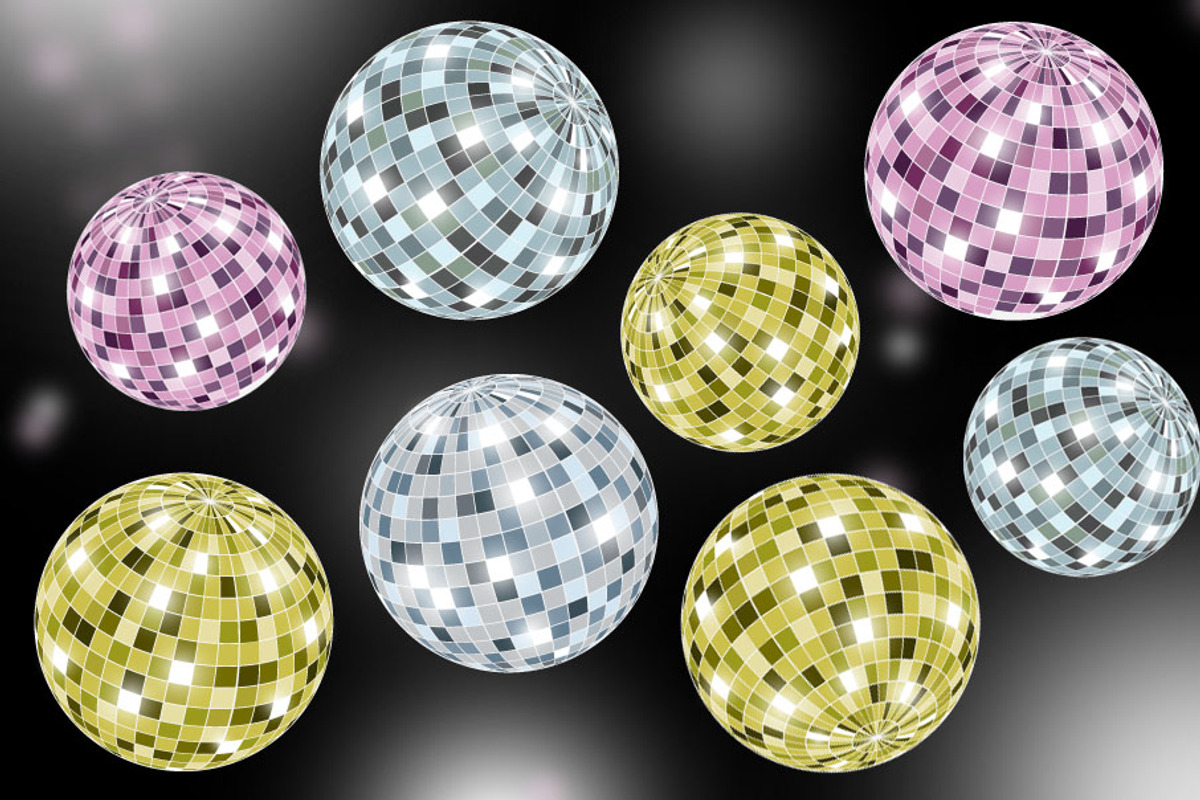 Disco Balls, a Graphic by BouncyBulldog