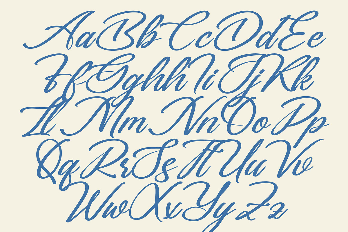 Gartenya Calligraph Modern Font, a Script Font by Letterena Studios Script (Photo 3 of 19)