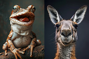 54 Funny animals, an Animal Photo by Handmadefont (Thumbnail 7 of 9)