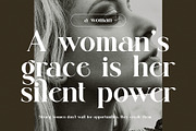 Ganfi Elegant Ligature Serif Font, a Serif Font by Perfectype (Thumbnail 5 of 8)