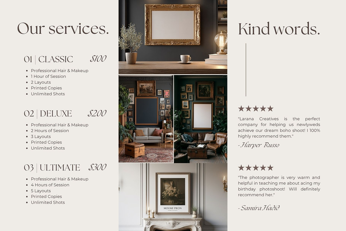 50 Canva Frame Mockups Luxury 4K, a Household Mockup by ARTOZEN DIGITAL (Photo 3 of 15)