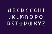 Cosmos Noir Display Typeface, a Sans Serif Font by ashleychendesigns (Thumbnail 2 of 4)