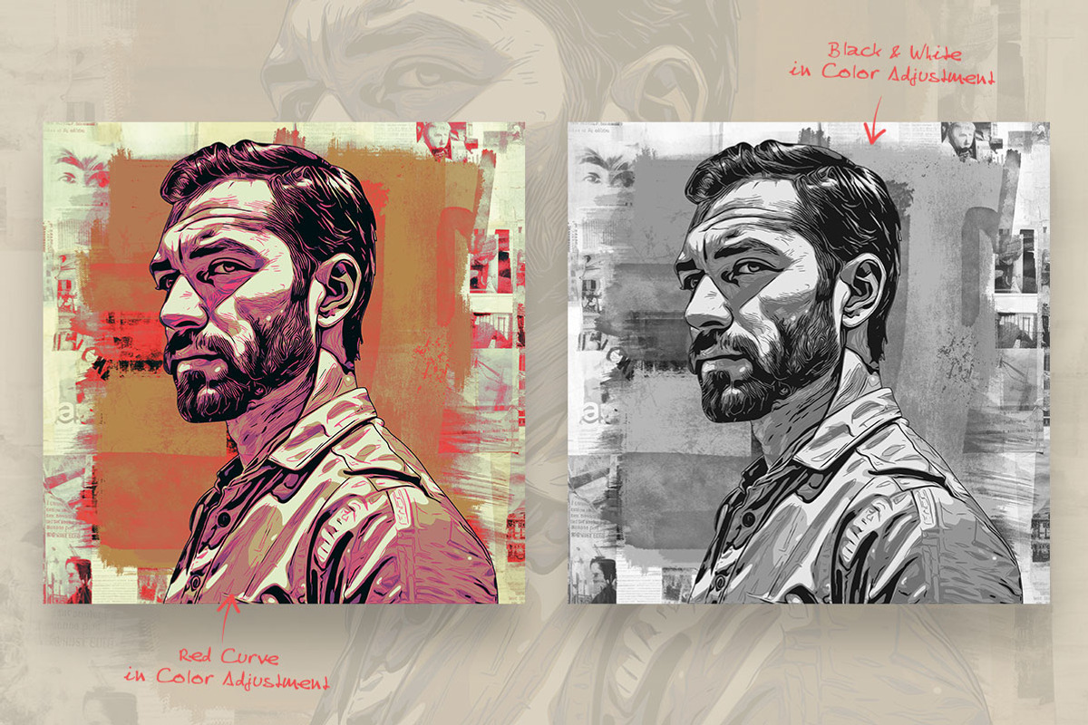 Vintage Art Photo Effect, an Action Add-On by Amorjesu.com (Photo 4 of 29)