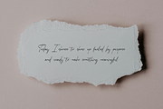 Chaerty Mellorind Handwritten Script, a Script Font by gracetype_studio (Thumbnail 9 of 12)