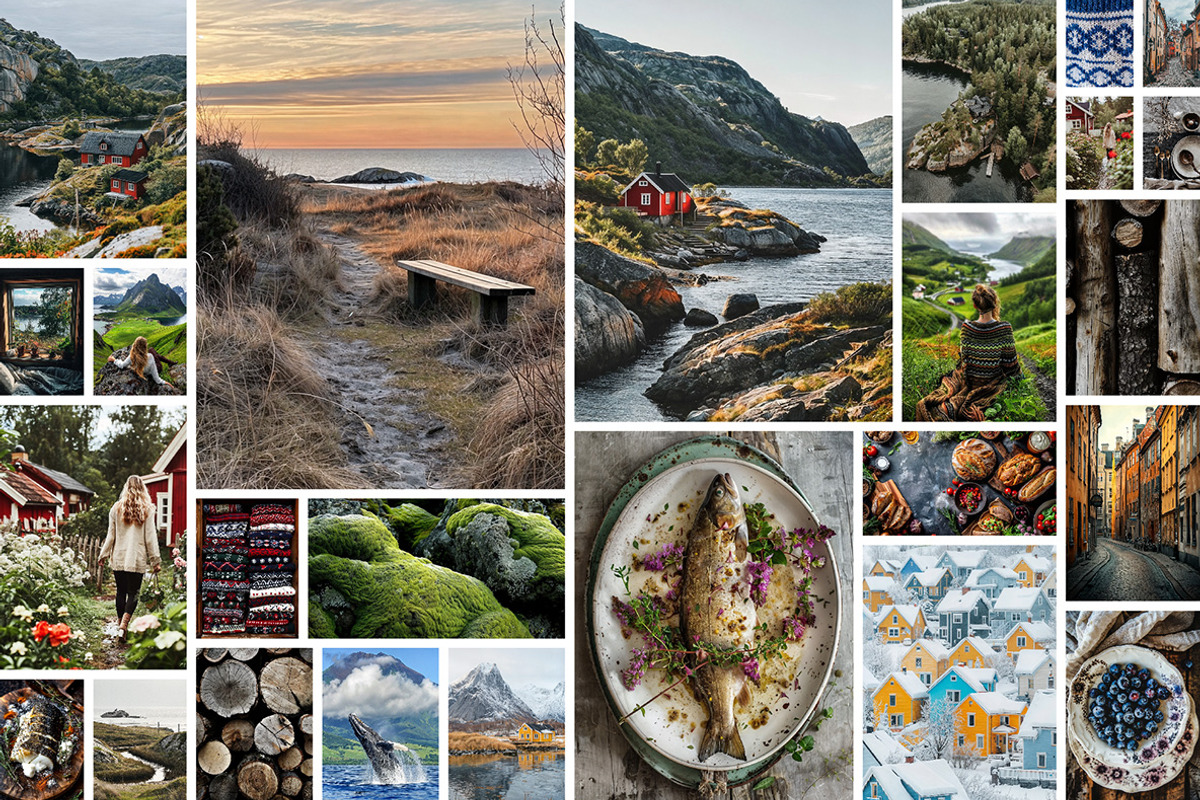 278 Nordic Lifestyle images, a Nature Photo by Handmadefont (Photo 3 of 25)