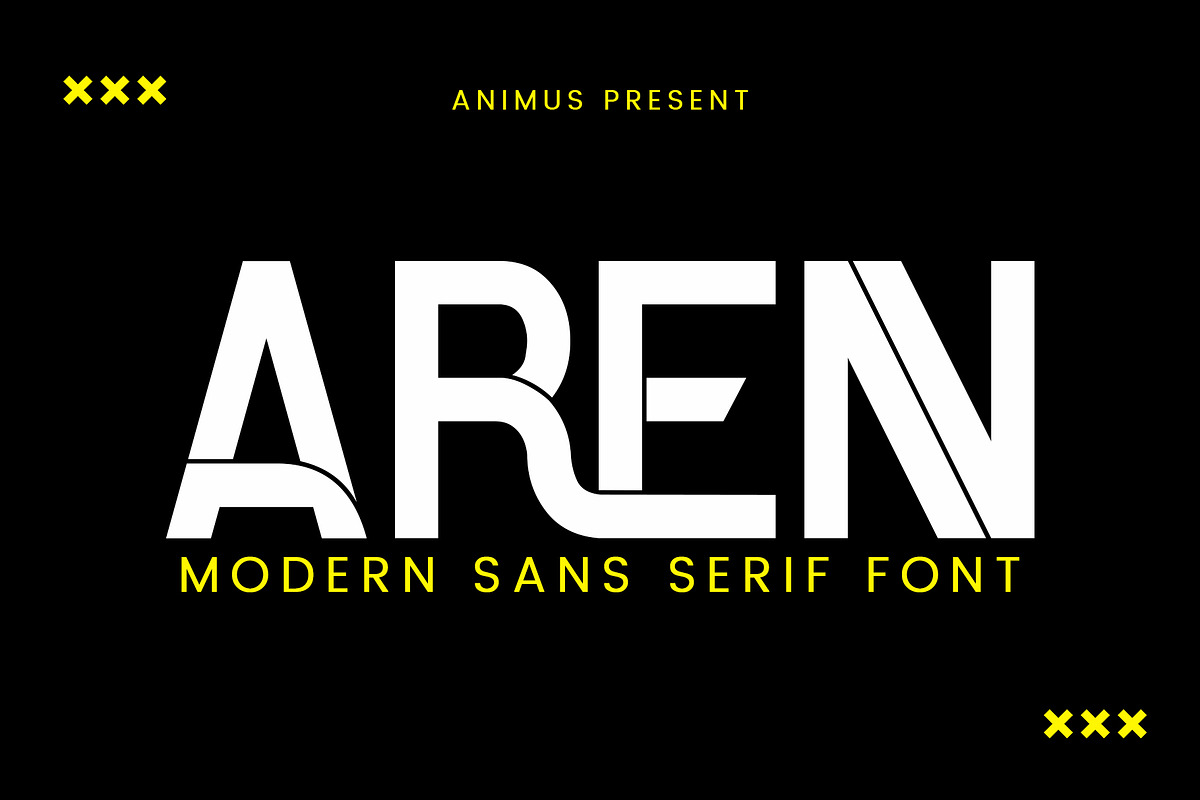 Arenn Sans Serif - Modern Sans Serif, a Sans Serif Font by AnnofaType (Photo 1 of 7)