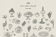 La Charcoal | 422 elements, an Object Illustration by Oksana Stepova (Thumbnail 22 of 24)