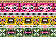 Collection of Tribal Patterns, a Pattern Graphic by tomuato (Thumbnail 2 of 4)
