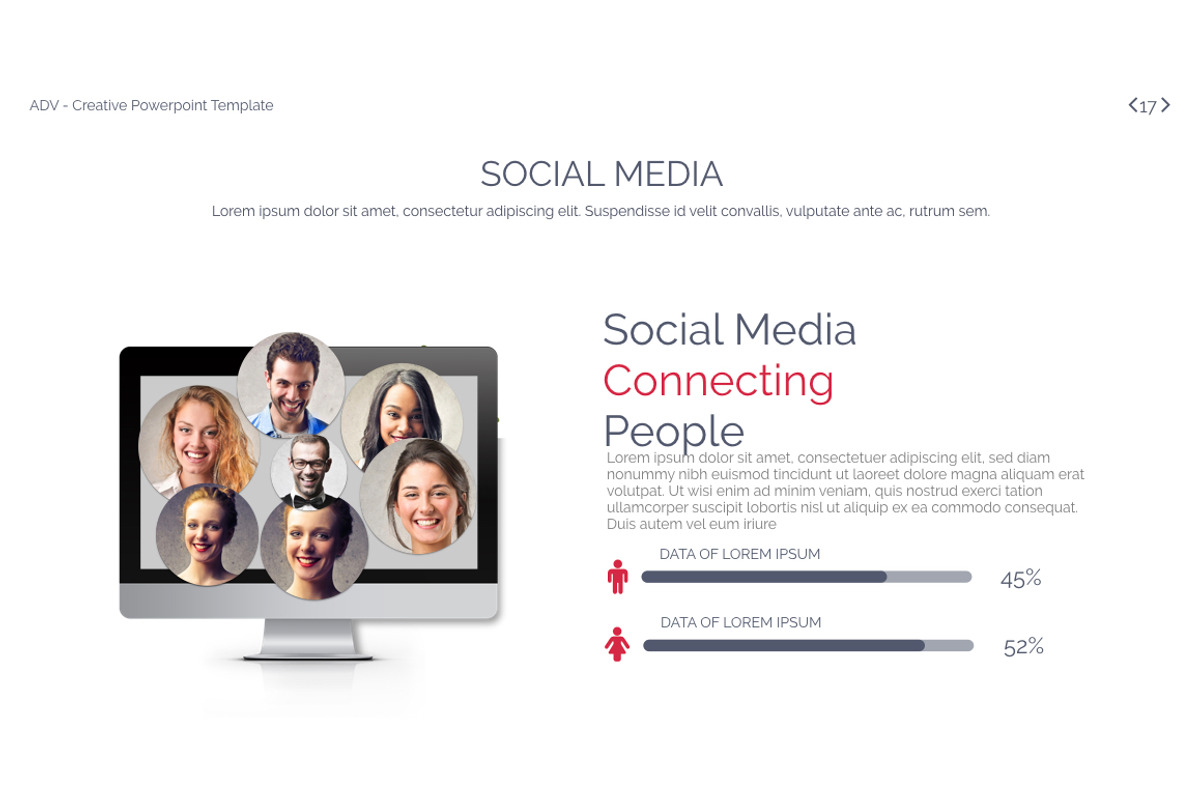 ADV Powerpoint Template, a Presentation Template by OXXO (Photo 17 of 78)