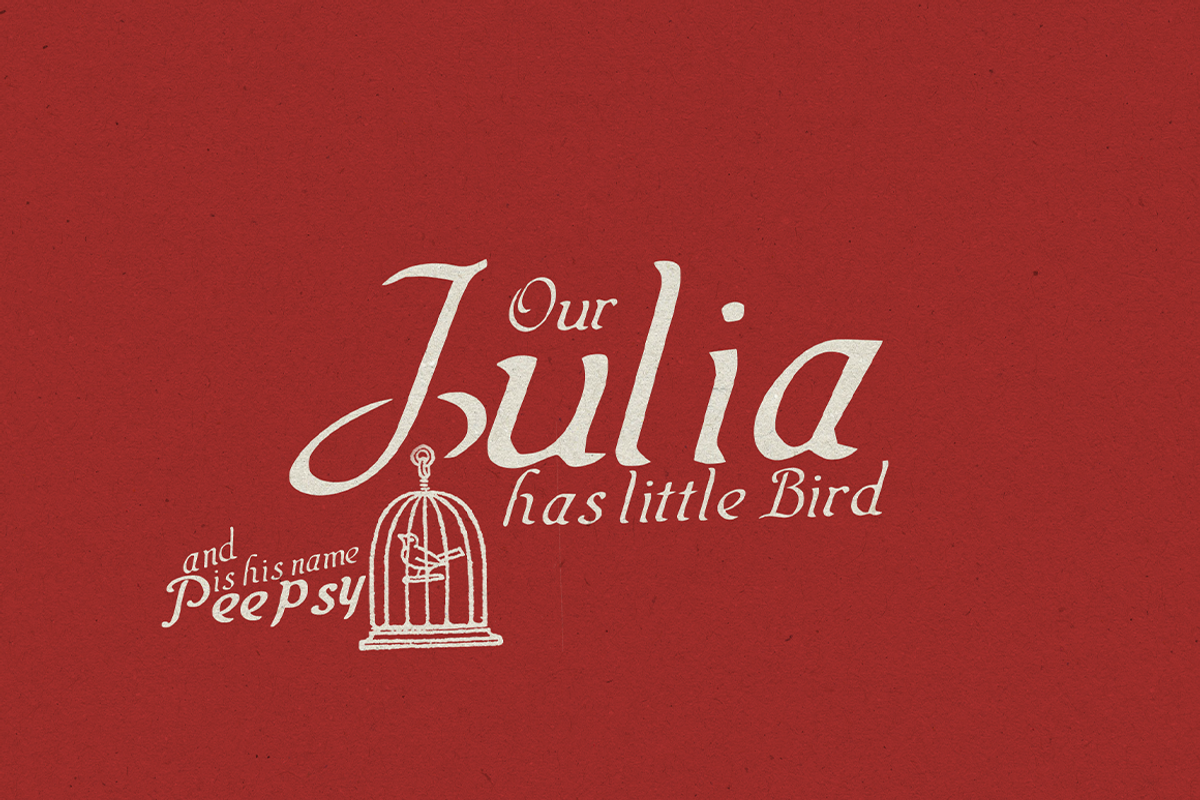 Vertrauen - Font, a Script Font by Lilithcollageart (Photo 1 of 6)