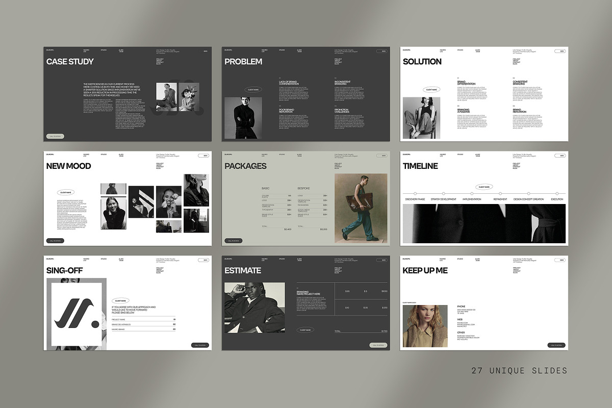 Maxro | Brand Proposal Template, a Presentation Template by Creatiya Type (Photo 7 of 10)