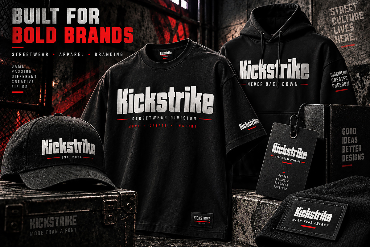Kickstrike, a Script Font by Wow Magic (Photo 5 of 5)