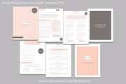 Pricing and Services Template PSD, a Brochure Template by Blissful Pixels (Thumbnail 2 of 4)