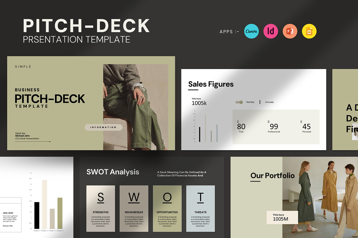 Pitch Deck Presentation Template preview 8