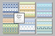 12 boho style patterns, a Pattern Graphic by DinaraChernaya (Thumbnail 2 of 3)