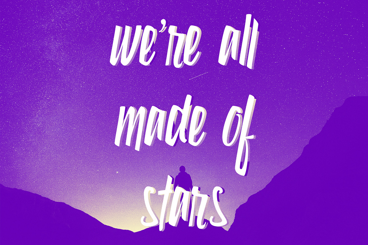 Star Tail Script Font preview 4