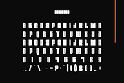 Arizones - Tall Font, a Sans Serif Font by Iqsiart Studio (Thumbnail 3 of 7)