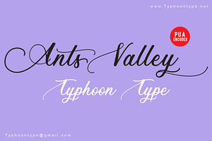 Ants Valley Font