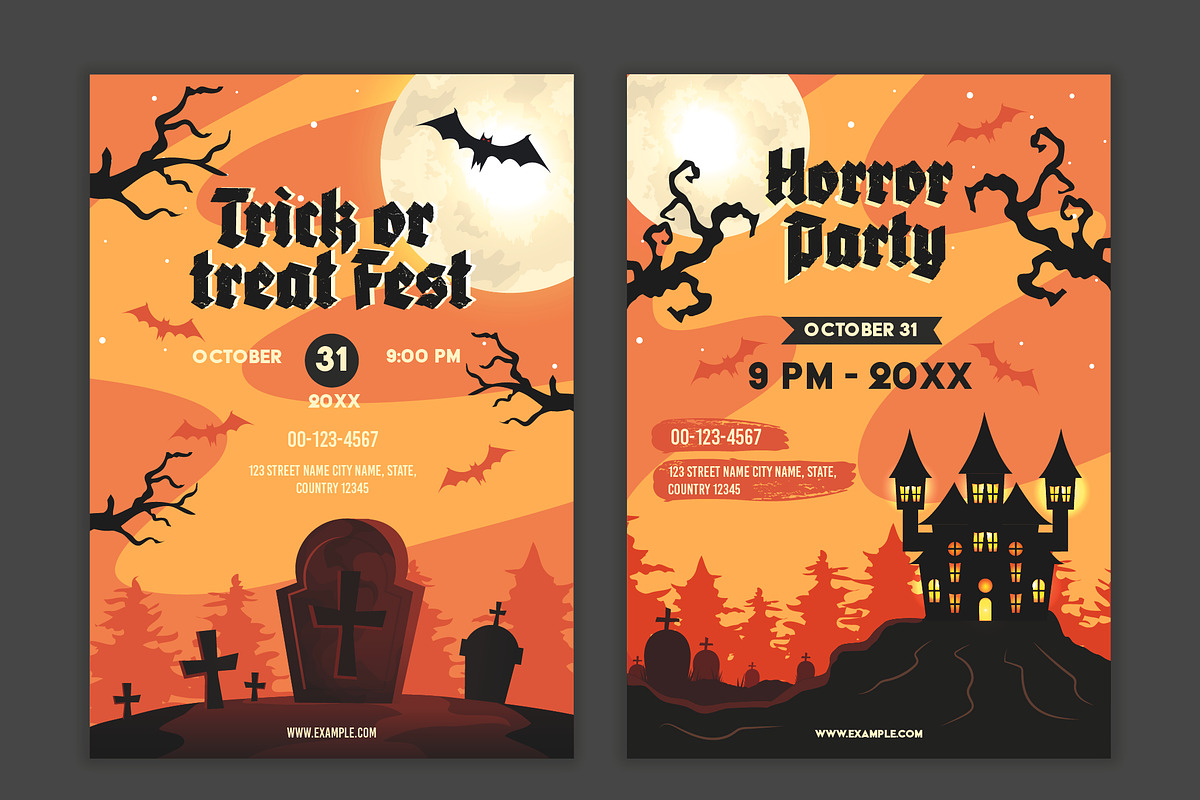 Halloween Party Poster