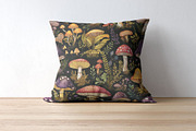 12 Darkwood Shrooms Seamless Pattern, a Pattern Graphic by Inknfolly (Thumbnail 7 of 7)