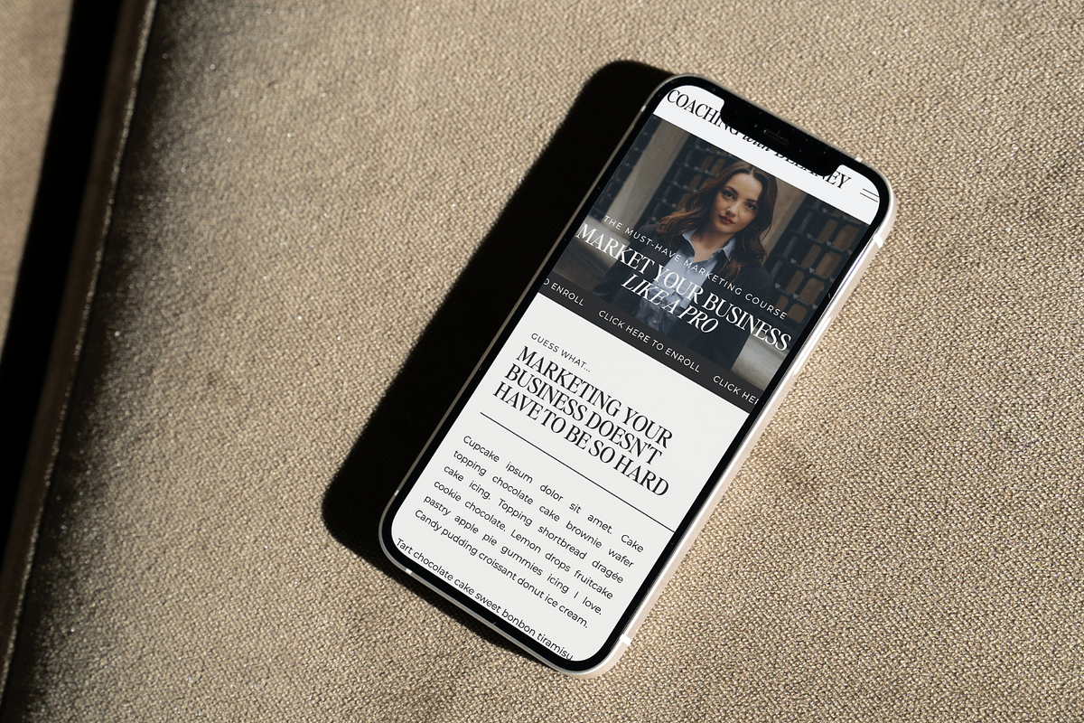 Showit Sales Page Template, a Landing Page Template by Blush Created (Photo 16 of 18)
