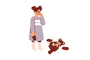 People in tears crying. Whiny mood, a Person Illustration by Good Studio (Thumbnail 7 of 9)