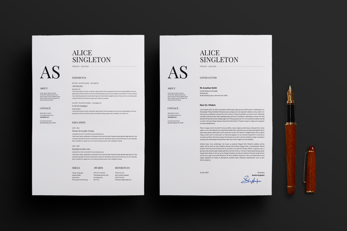 Elegant Resume, a Resume Template by SupaTemplates (Photo 2 of 5)