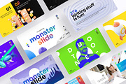Monster Slides PowerPoint Template, a Presentation Template by Brandearth RRGraph (Thumbnail 8 of 17)