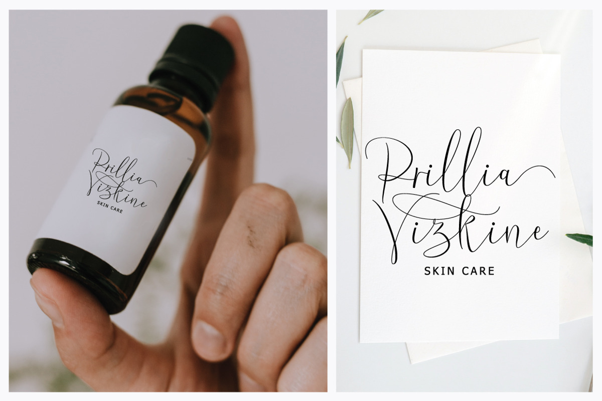 Wamoly - Luxury Script, a Script Font by tebaltipislab (Photo 5 of 10)