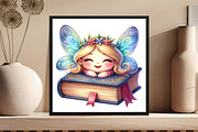Cute Fairy School Sublimation Clipar, an Illustration by DreamCafeArt (Thumbnail 3 of 5)