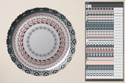 Folk Art patterned Brushes for AI, a Brush Add-On by yana.tasha (Thumbnail 2 of 5)