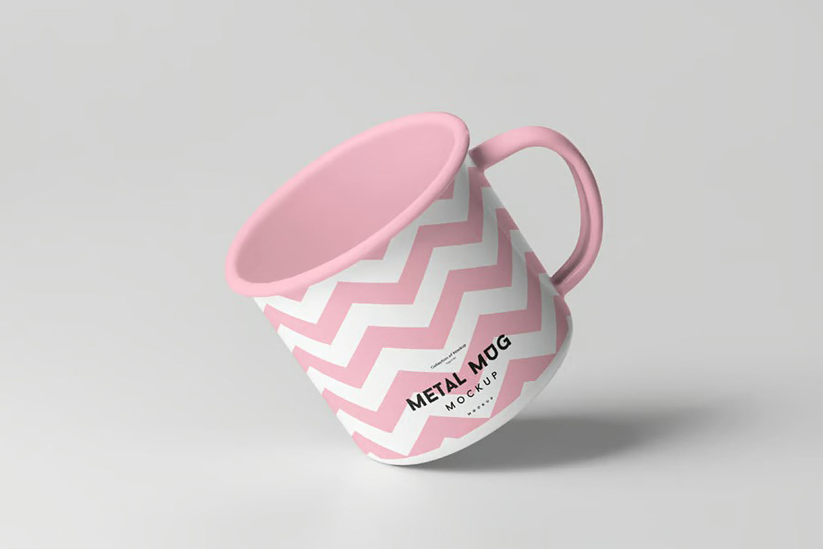Metal Mug Mock-up, a Cups & Container Mockup by zippypixelstudio (Photo 5 of 16)