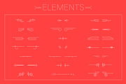Vintage Vector Elements & Dividers, a Decorative Illustration by digiful (Thumbnail 2 of 7)