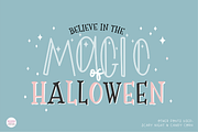MAGIC CAULDRON Halloween Witch Font, a Sans Serif Font by Blush Font Co. (Thumbnail 6 of 6)