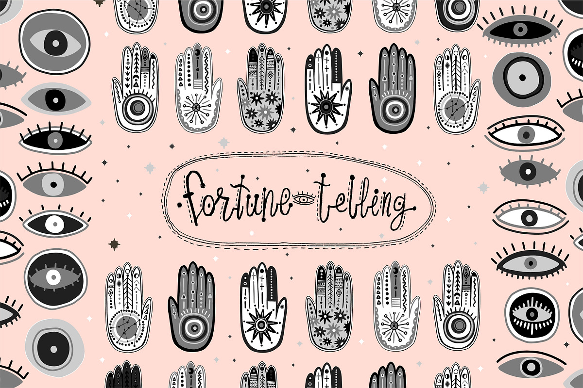 Fortune-telling_authentic naive, an Illustration by Moonflora (Photo 2 of 9)