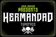 HERMANDAD, a Font by jakejarkor (Thumbnail 1 of 6)